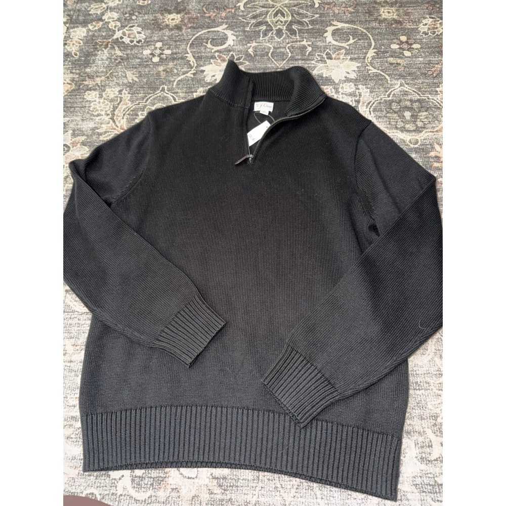 J.Crew Men's Quarter Zip Sweater